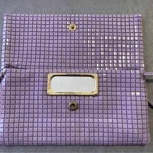 Vintage Stocko brand 80’s clutch or crossbody lavender